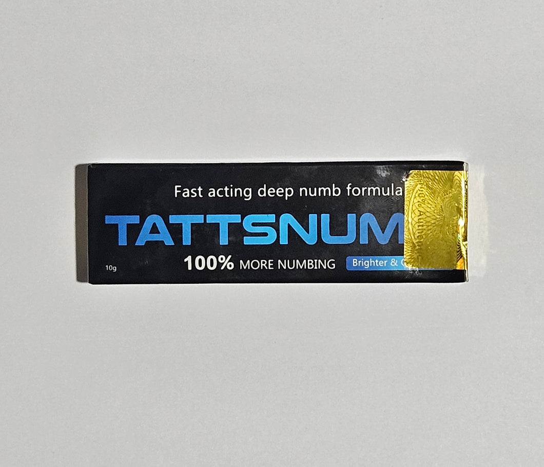 100% Tatts Numb ( Strongest Tattoo Numbing Cream )