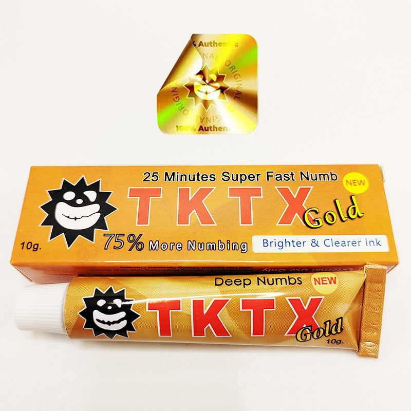 75% TKTX Gold - Tattoo numbing cream